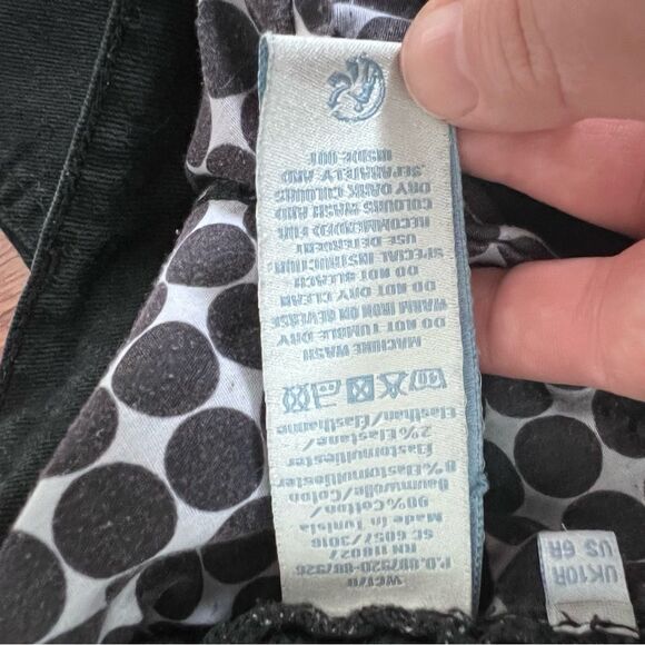 Boden Black Skinny Jeans stretch Denim - Picture 3 of 5